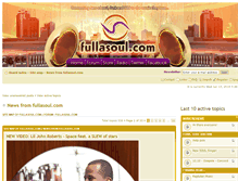 Tablet Screenshot of fullasoul.com